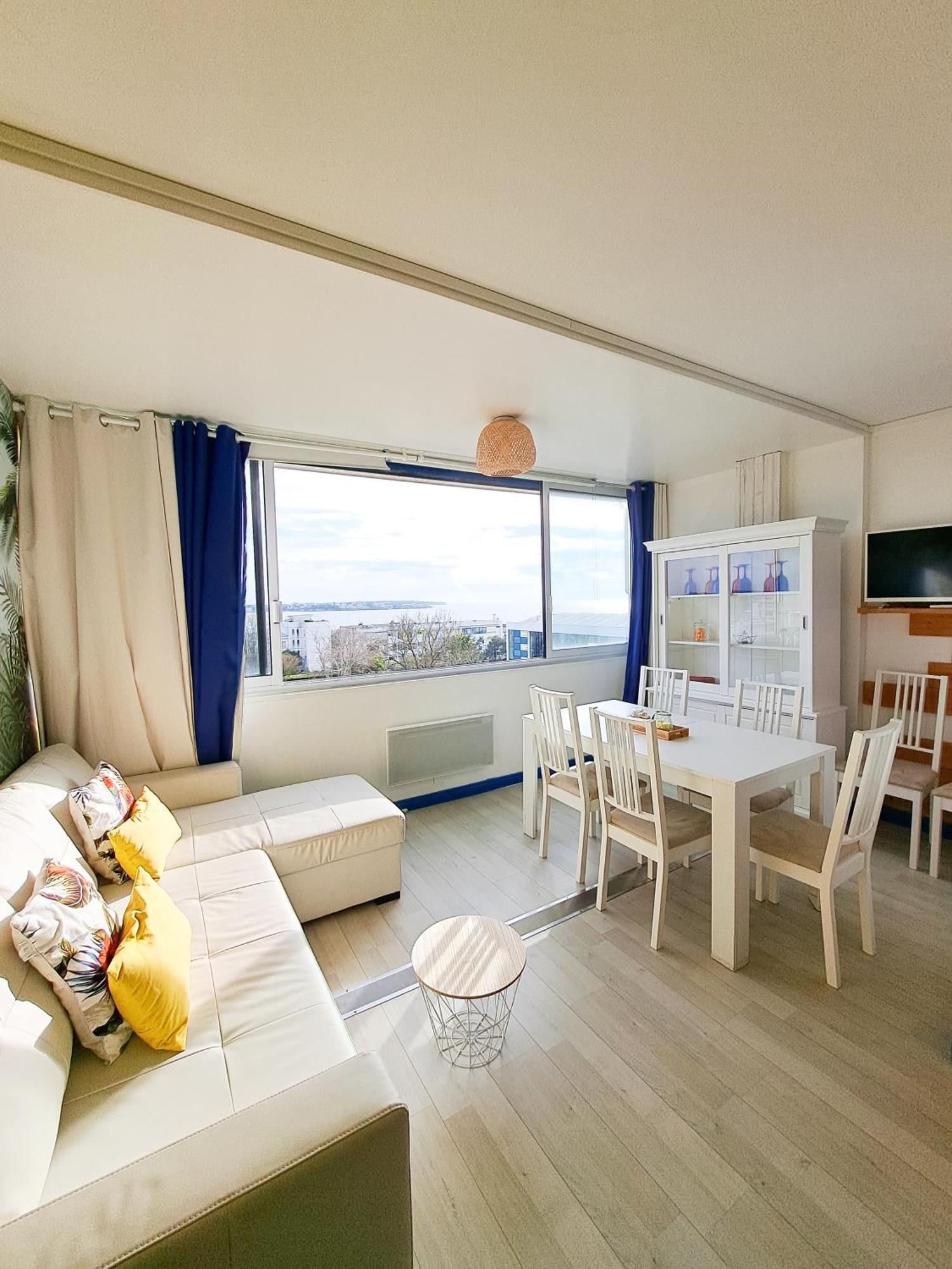 L'Escale - Vue Mer, Plage, Centre Ville, Ideal Pour Couple Руайян Экстерьер фото